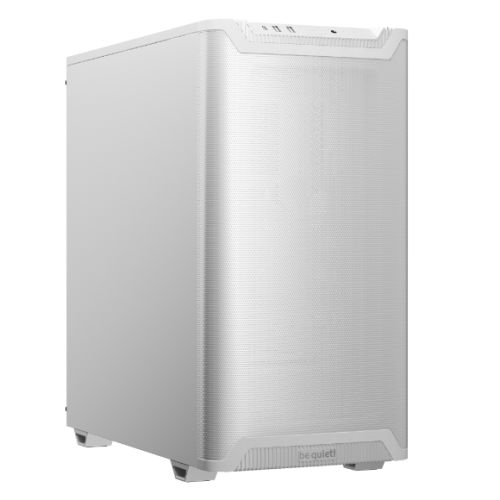 Be Quiet! Pure Base 501 Airflow Gaming Case, ATX, Compact Design, 2 Pure Wings 3 Fans, High Airflow Front &amp; Top, USB-C, White