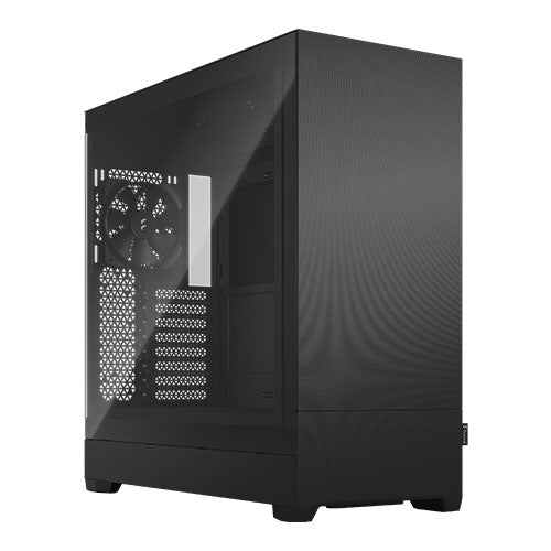 Fractal Design Pop XL Silent (Black TG) Gaming Case w/ Clear Glass Window, E-ATX, Sound-Damping Steel &amp; Foam, 4 Fans