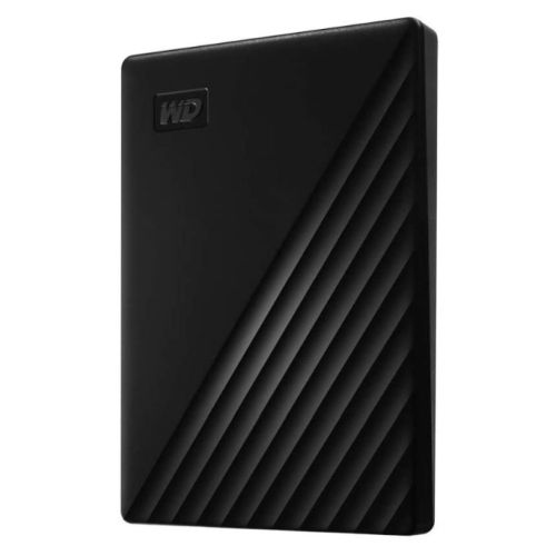 WD 1TB My Passport External Hard Drive, 2.5&quot;, USB 3.2 Gen1, Hardware Encryption, Backup Software, Black