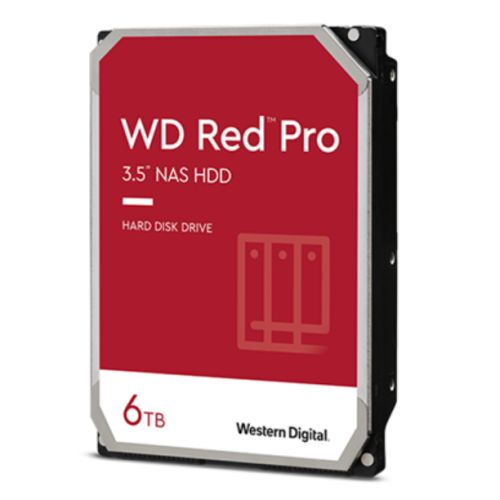 WD 3.5&quot;, 6TB, SATA3, Red Plus NAS Hard Drive, 5400RPM, 256MB Cache, OEM