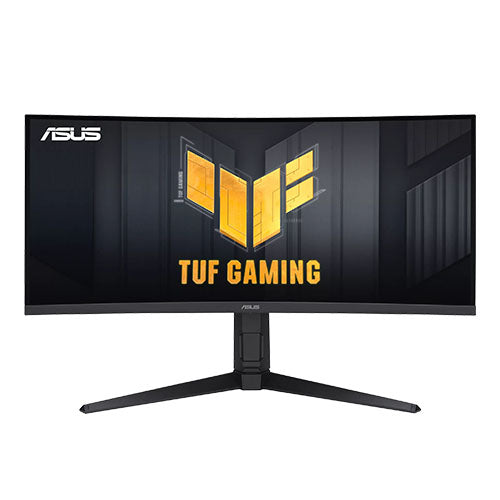 Asus TUF Gaming 34&quot; WQHD Ultra-wide Curved Gaming Monitor (VG34VQL3A), 3440 x 1440, 1ms, 180Hz, 125% sRGB, DisplayHDR 400, VESA