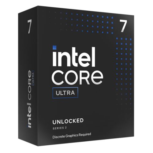 Intel Core Ultra 7 265KF CPU, 1851, 5.5GHz Turbo, 20-Core, 125W (250W Turbo), 30MB Cache, Overclockable, Arrow Lake, No Graphics, NO HEATSINK/FAN