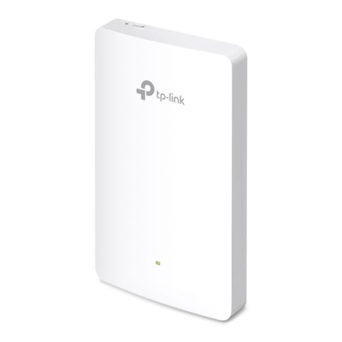 TP-LINK (EAP615-WALL) AX1800 Wall Plate Wi-Fi 6 Access Point, Dual Band, PoE, Gigabit, OFDMA &amp; DL/UL MU-MIMO, Free Software