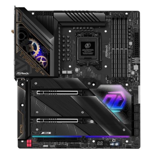 Asrock Z790 TAICHI, Intel Z790, 1700, EATX, 4 DDR5, HDMI, 2 Thunderbolt, Wi-Fi 6E, 2.5G &amp; GB LAN, PCIe5, RGB, 5x M.2