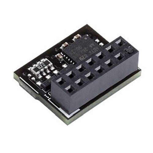 Asus (TPM-SPI) TPM Module, 14-1 pin &amp; SPI Interface, Securely Stores Keys, Data, Passwords &amp; Digital Certificates