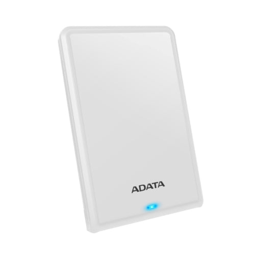 ADATA 2TB HV620S Slim External Hard Drive, 2.5&quot;, USB 3.2, 11.5mm Thick, White