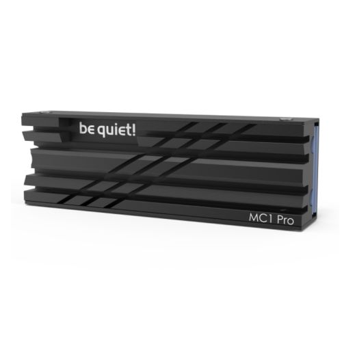 Be Quiet! MC1 PRO M.2 SSD Cooler w/ Integrated Heat Pipe, For Single &amp; Double Sided M.2 2280 Modules