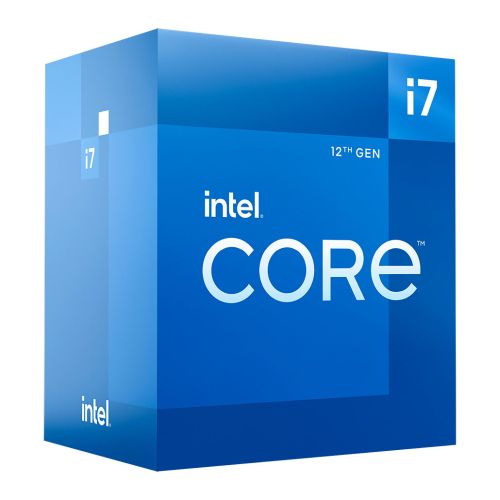 Intel Core i7-12700 CPU, 1700, 2.1 GHz (4.9 Turbo), 12-Core, 65W, 25MB Cache, Alder Lake