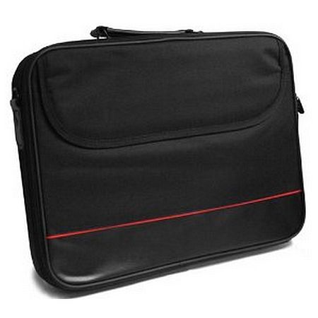 Spire 15.6&quot; Laptop Carry Case, Black with front Storage Pocket