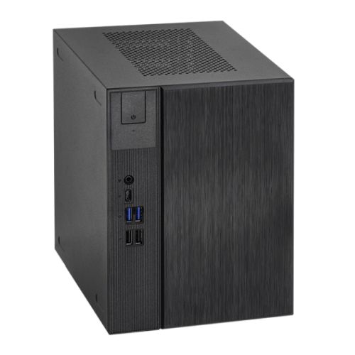 Asrock DeskMeet B660 Barebone PC, Mini ITX, LGA1700 (B660), DDR4 DIMM, 3x SATA, 2x M.2, VGA, HDMI, DP, USB-C, 500W PSU  - No CPU, RAM, Storage or O/S