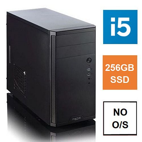 Spire MATX Tower PC, Vida Business Case, i5-12400, 8GB 3200MHz, 256GB SSD, Corsair 550W, No Optical, KB &amp; Mouse, No Operating System