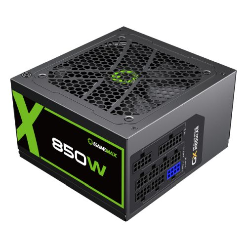 GameMax 850W GX850W PSU, Fully Modular, 80+ Gold, 12cm FDB Fan, Power Lead Not Included