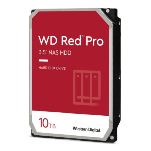 WD 3.5&quot;, 10TB, SATA3, Red Pro Series NAS Hard Drive, 7200RPM, 256MB Cache, OEM