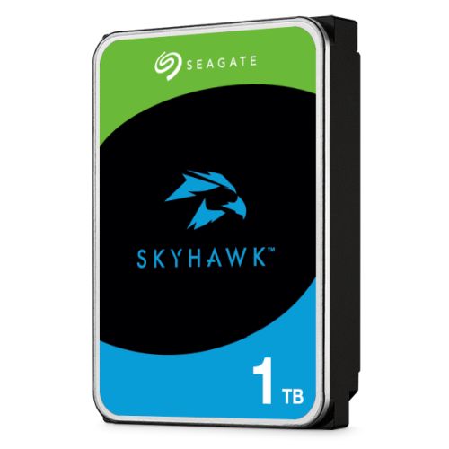 Seagate 3.5&quot;, 1TB, SATA3, SkyHawk Surveillance Hard Drive, 256MB Cache, 8 Drive Bays Supported, 24/7, CMR, OEM