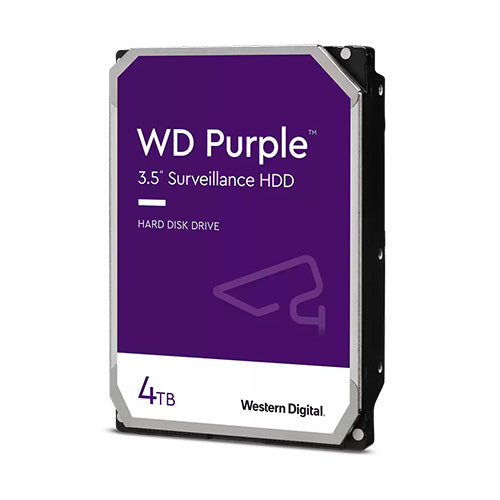 WD 3.5&quot;, 4TB, SATA3, Purple Surveillance Hard Drive, 256MB Cache, OEM