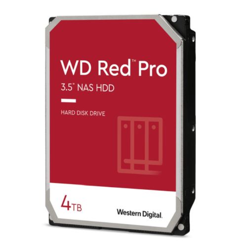 WD 3.5&quot;, 4TB, SATA3, Red Pro Series NAS Hard Drive, 7200RPM, 256MB Cache, OEM