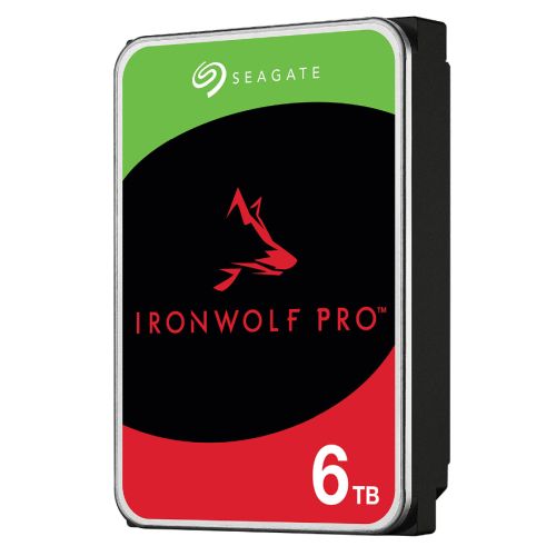 Seagate 3.5&quot;, 6TB, SATA3, IronWolf Pro NAS Hard Drive, 7200RPM, 256MB Cache, CMR, OEM