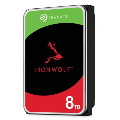 Seagate 3.5&quot;, 8TB, SATA3, IronWolf NAS Hard Drive, 5400RPM, 256MB Cache, 8 Drive Bays Supported, OEM