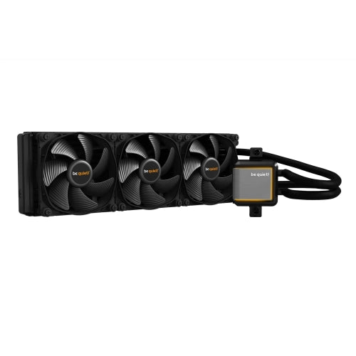 Be Quiet! Silent Loop 2 360mm ARGB Liquid CPU Cooler, Dampened &amp; Adjustable Pump, 3 x 12cm Silent Wings 3 PWM Fans