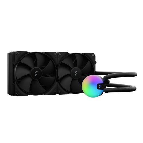 Fractal Design Lumen S28 280mm Liquid CPU Cooler, ARGB Pump, 2x 14cm PWM Fans