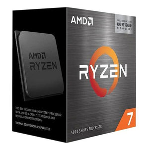 AMD Ryzen 7 5700X3D CPU, AM4, 3.0GHz (4.1 Turbo), 8-Core, 105W, 100MB Cache, 7nm, 5th Gen, No Graphics, NO HEATSINK/FAN