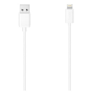 Hama Charging/Data USB-A to Lightning Cable, 480Mbps, 1.5 Metre, White