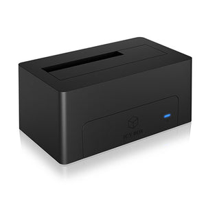 Icy Box (IB-1121-C31) Single Bay Docking Station, 2.5"/3.5" SATA, USB 3.1 Gen2 Type-C, HotSwap