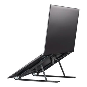 Hama Light Foldable Laptop Stand, Adjustable Incline, Laptops up to 15.6", Carry Pouch