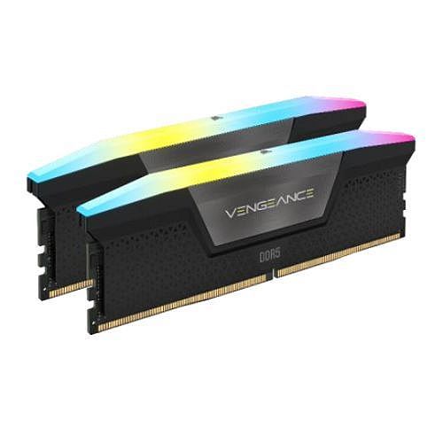 Corsair Vengeance RGB 32GB Kit (2 x 16GB), DDR5, 6000MHz (PC5-48000), CL36, 1.35V, PMIC, AMD Optimised, DIMM Memory