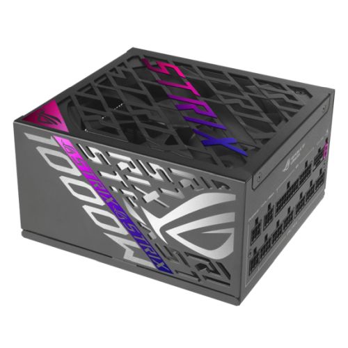 Asus ROG Strix 1000W Platinum PSU, Fully Modular, 80+ Platinum, ATX 3.1, PCIe 5.0, GaN MOSFET, Intelligent Voltage Stabilizer