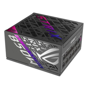 Asus ROG Strix 850W Platinum PSU, Fully Modular, 80+ Platinum, ATX 3.1, PCIe 5.0, GaN MOSFET, Intelligent Voltage Stabilizer