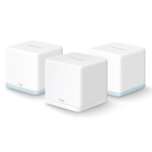 Mercusys (Halo H32G 3-Pack) AC1200 Whole-Home Mesh Wi-Fi System, Dual Band, AP Mode