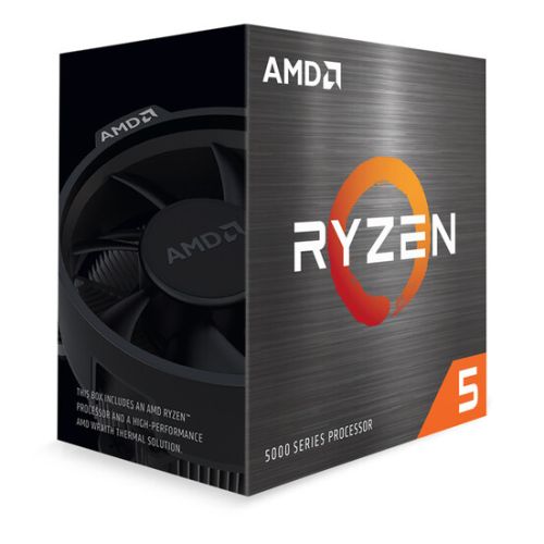 AMD Ryzen 5 5500 CPU with Wraith Stealth Cooler, AM4, 3.6GHz (4.2 Turbo), 6-Core, 65W, 19MB Cache, 7nm, 5th Gen, No Graphics - Baztex Processors