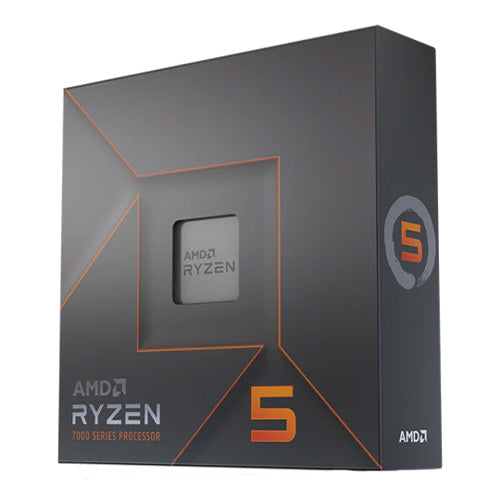 AMD Ryzen 5 7600X CPU, AM5, 4.7GHz (5.3 Turbo), 6-Core, 105W (142W Turbo), 38MB Cache, 5nm, 7th Gen, Radeon Graphics, NO HEATSINK/FAN - Baztex Processors