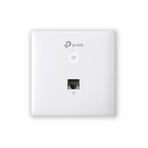 TP-LINK (EAP230-WALL) Omada AC1200 Wireless Wall Mount GB Access Point, Dual Band, PoE, MU-MIMO, Free Software - Baztex Range Ext/Access Points
