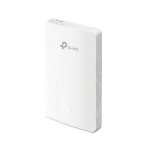 TP-LINK (EAP235-WALL) Omada AC1200 Wireless Wall Mount Access Point, Dual Band, PoE, Gigabit, MU-MIMO, Free Software - Baztex Range Ext/Access Points