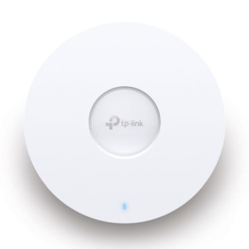 TP-LINK (EAP650) AX3000 Ceiling Mount Wi-Fi 6 Access Point, PoE+, Omada Mesh, Ultra Slim Design - Baztex Range Ext/Access Points