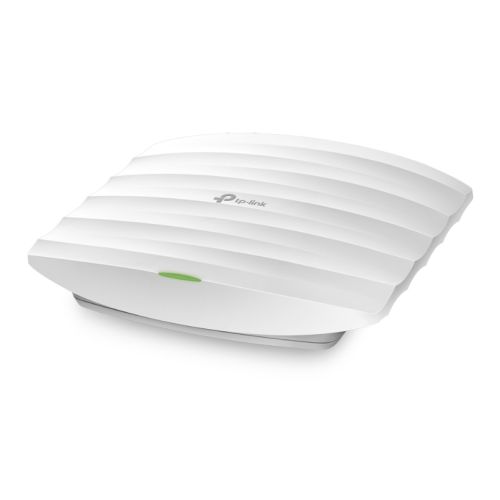 TP-LINK (EAP110) Omada 300Mbps Wireless N Ceiling Mount Access Point, Passive PoE, 10/100, Free Software - Baztex Range Ext/Access Points