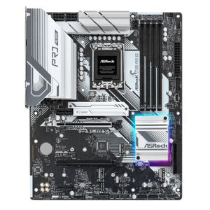 Asrock Z790 PRO RS, Intel Z790, 1700, ATX, 4 DDR5, HDMI, DP, eDP, 2.5G LAN, PCIe5, RGB, 4x M.2 - Baztex Motherboards