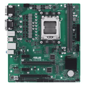 Asus PRO A620M-C-CSM - Corporate Stable Model, AMD A620, AM5, Micro ATX, 2 DDR5, VGA, HDMI, DP, GB LAN, PCIe4, 2x M.2