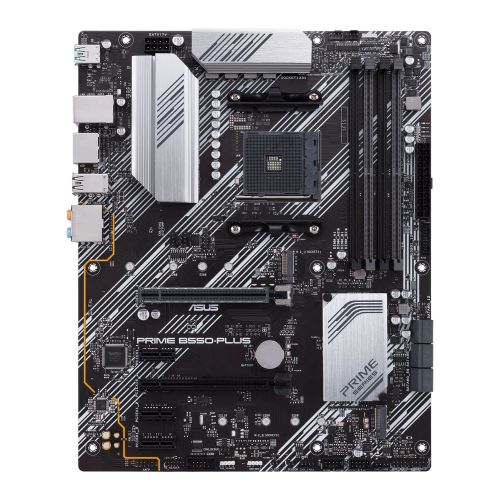 Asus PRIME B550-PLUS, AMD B550, AM4, ATX, 4 DDR4, HDMI, DP, XFire, PCIe4, M.2 - Baztex Motherboards