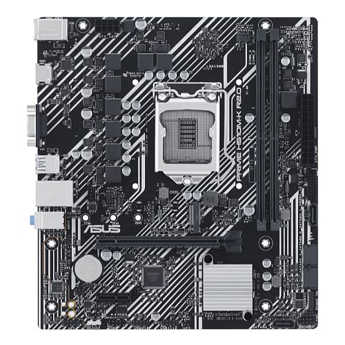 Asus PRIME H510M-K R2.0, Intel H470, 1200, Micro ATX, 2 DDR4, VGA, HDMI, 1x M.2 - Baztex Motherboards