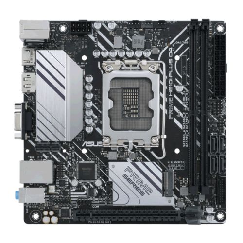 Asus PRIME H610I-PLUS D4-CSM - Corporate Stable Model, Intel H610, 1700, Mini ITX, 2 DDR4, VGA, HDMI, DP, 1x M.2 - Baztex Motherboards