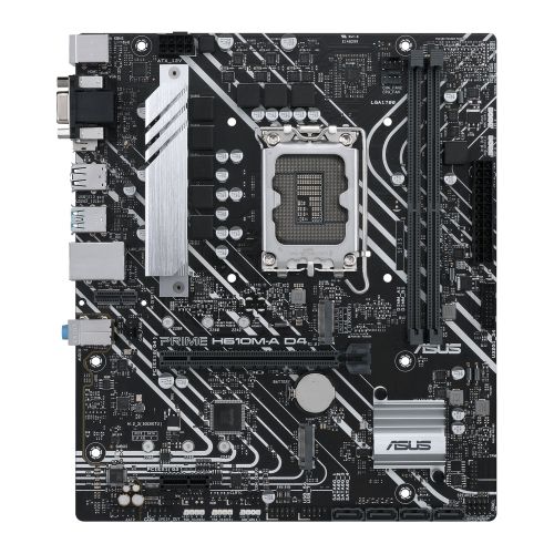Asus PRO H610M-C D4-CSM - Corporate Stable Model, Intel H610, 1700, Micro ATX, 2 DDR4, VGA, HDMI, DP, PCIe4, 1x M.2 - Baztex Motherboards
