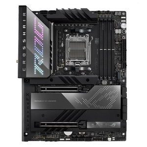 Asus ROG CROSSHAIR X670E HERO, AMD X670, AM5, ATX, 4 DDR5, HDMI, 2 USB4, Wi-Fi 6E, 2.5G LAN, PD 3.0 60W, PCIe5, RGB, 5x M.2 - Baztex Motherboards