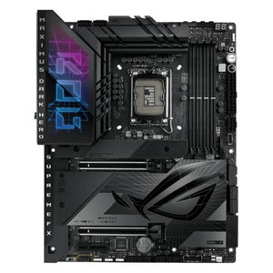 Asus ROG MAXIMUS Z790 DARK HERO, Intel Z790, 1700, ATX, 4 DDR5, HDMI, Thunderbolt 4, Wi-Fi 7, 2.5G LAN, PCIe5, Polymo Lighting, 5x M.2 - Baztex Motherboards