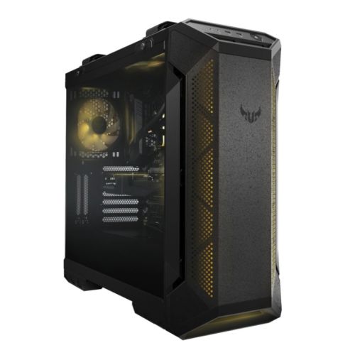 Asus TUF Gaming GT501 Gaming Case w/ Window, E-ATX, Tempered Smoked Glass, 3 x 12cm RGB Fans, Carry Handles - Baztex Cases