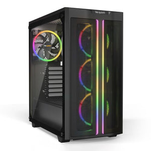 Be Quiet! Pure Base 500 FX Gaming Case w/ Glass Window, ATX, 4 ARGB Fans, ARGB PWM Hub, LED Control Button, USB-C - Baztex Cases