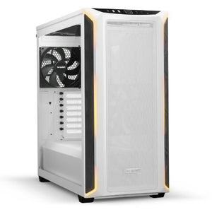 Be Quiet! Shadow Base 800 DX RGB Gaming Case w/ Glass Window, E-ATX, ARGB Strips, Mesh Airflow, Pure Wings 3 Fans, USB-C, White - Baztex Cases