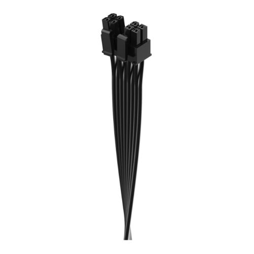 Fractal Design ATX12V 4+4 Pin Modular Flat UltraFlex Cable for Fractal ION Series PSUs, 700mm - Baztex Power / Fans / PCIe